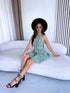 "COSMOPOLITAN" floral dress - green